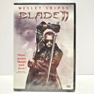 Blade II DVD 2002 Rated R NEW and Unopened Wesley Snipes New Line Cinema